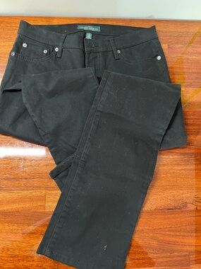 Lauren Ralph Lauren Black Straight Leg Women's Jeans